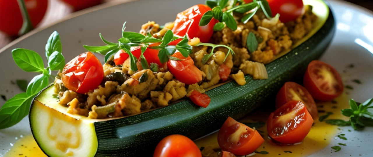 Do: Gefüllte Zucchini
